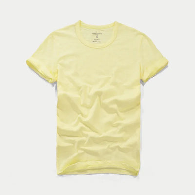 Jeroen - T-shirt en coton slim fit - Décontracté - Hommes