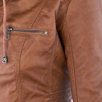 Mila - Manteau femme cuir