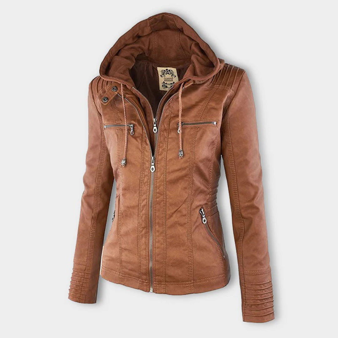 Mila - Manteau femme cuir
