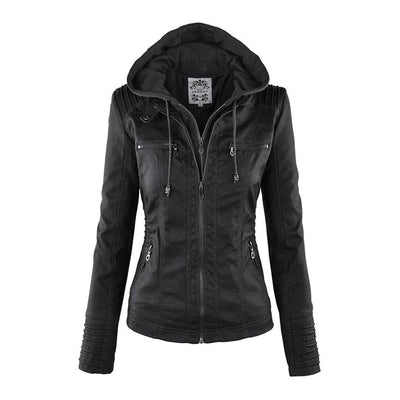 Mila - Manteau femme cuir