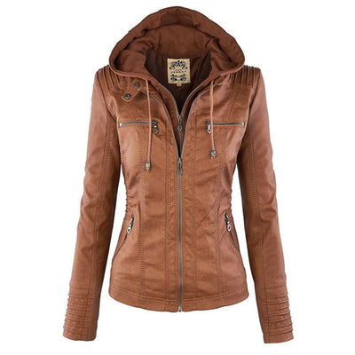 Mila - Manteau femme cuir