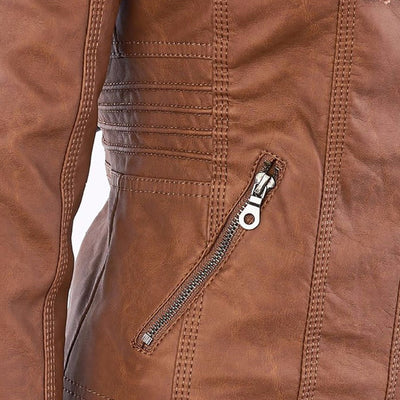 Mila - Manteau femme cuir