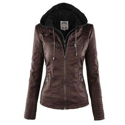 Mila - Manteau femme cuir
