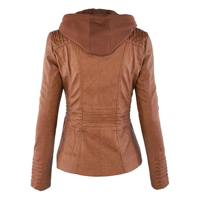 Mila - Manteau femme cuir