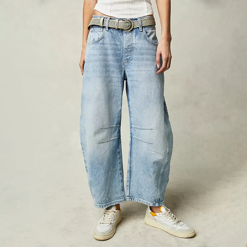 Louise - Jean Large Confortable Pour Femme