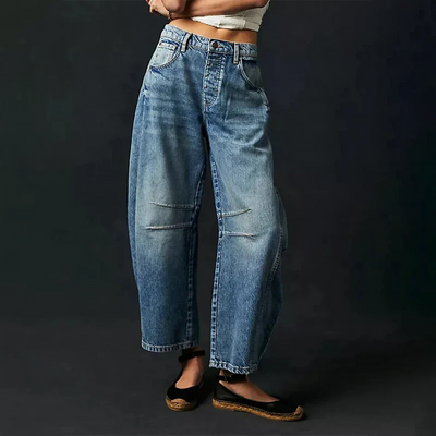 Louise - Jean Large Confortable Pour Femme