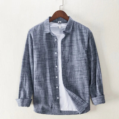 Jax - Chemise pour hommes à manches longues - Confortable - Élégant