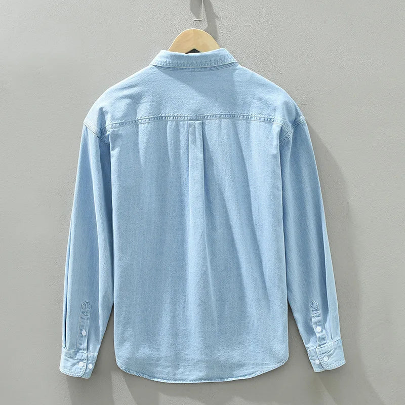 Ezechiël - Chemise en Denim - Intemporel - Hommes