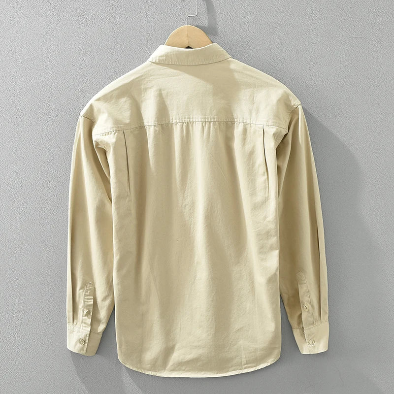 Dean - Chemise Patchwork Décontractée - Élégant - Hommes