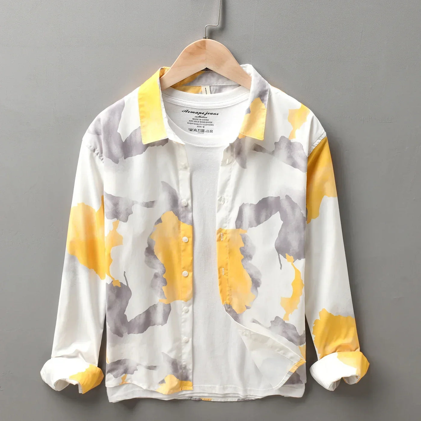 Holden - Chemise Décontractée Imprimée - Créatif - Hommes