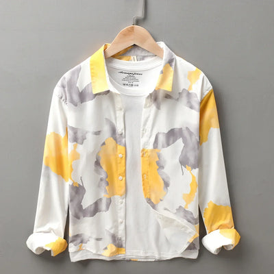 Holden - Chemise Décontractée Imprimée - Créatif - Hommes
