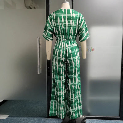 Alethea - Combinaison Légère - Décolleté en V Profond et Silhouette Fluid - Femmes