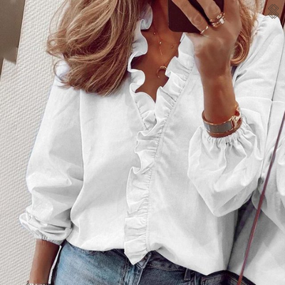 Pascale – Blouse En Lin D’Été Pour Une Tenue Légère Et Stylée
