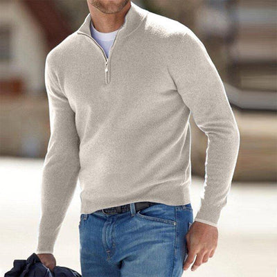 Luc - Pull homme zippé