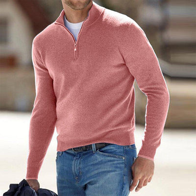 Luc - Pull homme zippé