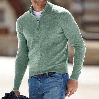Luc - Pull homme zippé