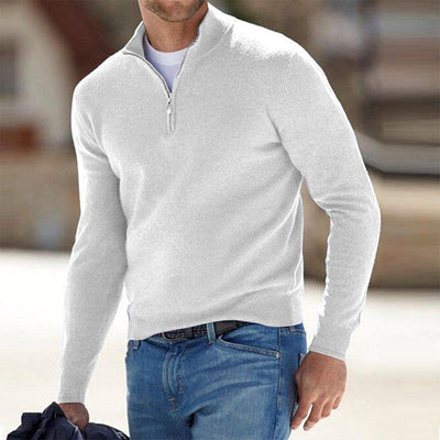 Luc - Pull homme zippé