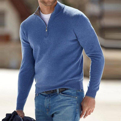 Luc - Pull homme zippé
