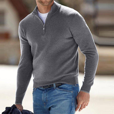 Luc - Pull homme zippé