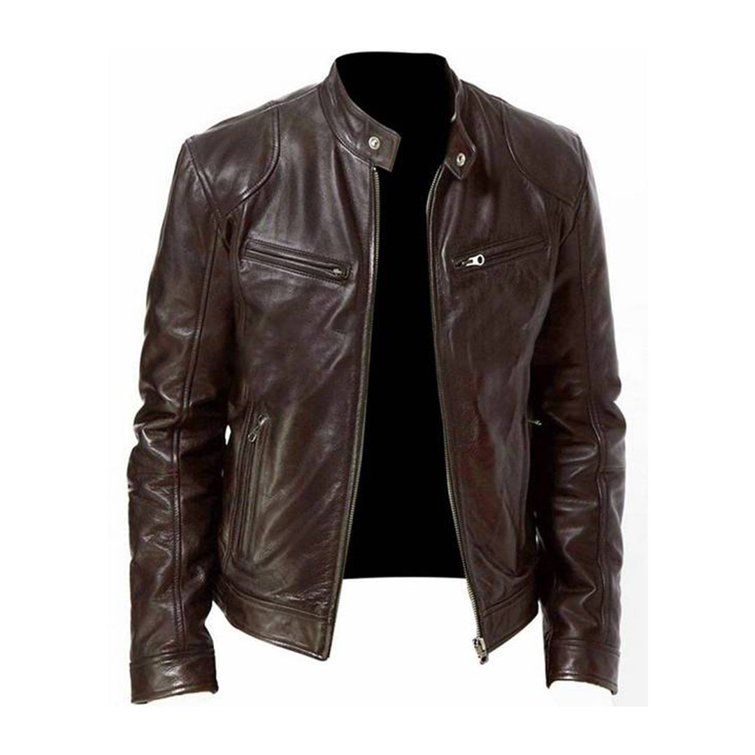 Michaël - Manteau Homme cuir