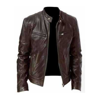 Michaël - Manteau Homme cuir