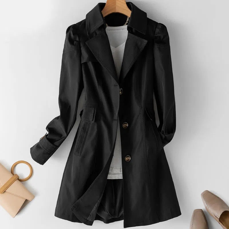 Camille – Trench Mi-Long Pour Femmes, Une Option Élégante Pour Toutes Les Occasions