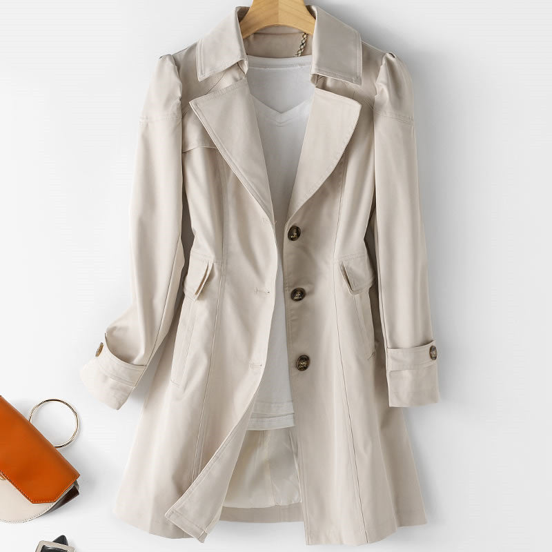Camille – Trench Mi-Long Pour Femmes, Une Option Élégante Pour Toutes Les Occasions
