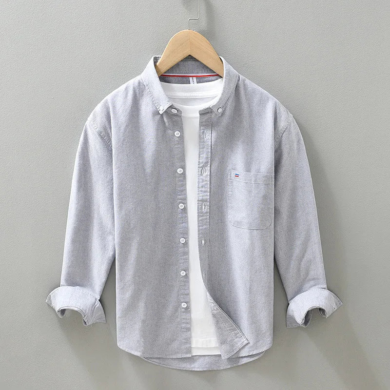 Everett - Chemise en coton - Intemporelle - Hommes