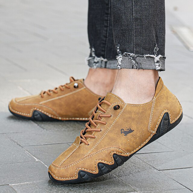 Fleximarche – Chaussures Barefoot En Cuir Unisex, Flexibles Et Confortables