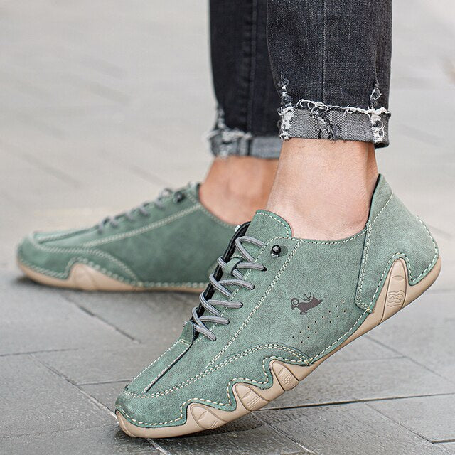 Fleximarche – Chaussures Barefoot En Cuir Unisex, Flexibles Et Confortables