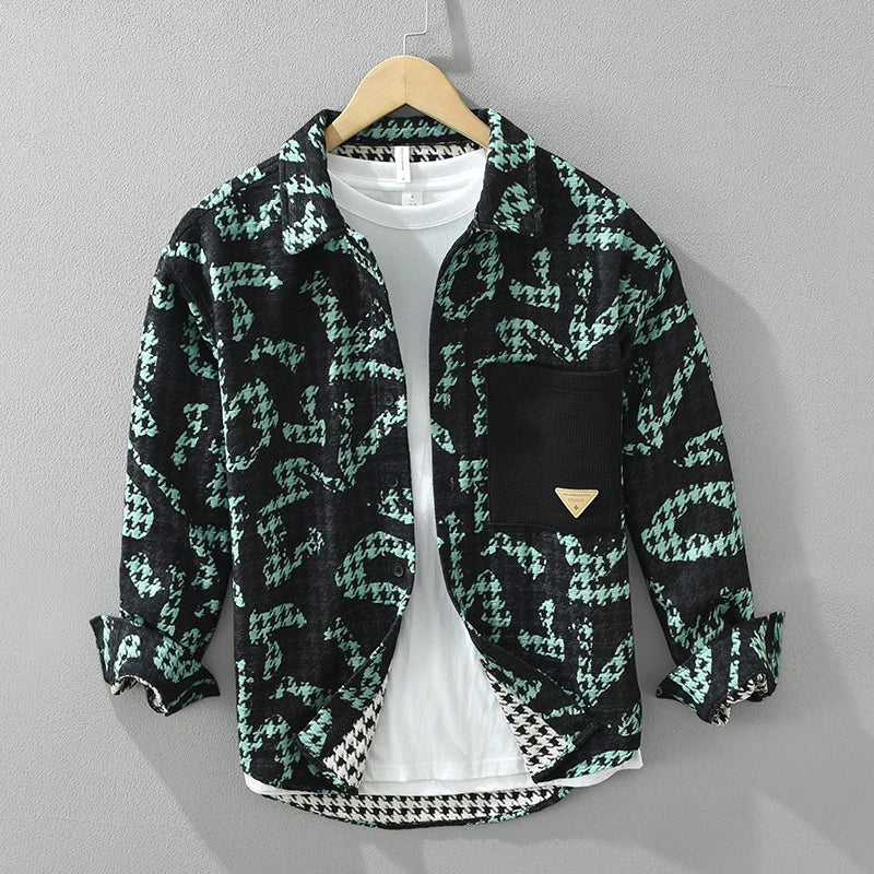 Cas - Chemise à manches longues - Élégant - Hommes