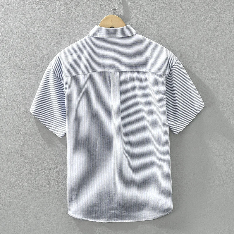 Lex - Chemise rayée décontractée - Élégant - Hommes
