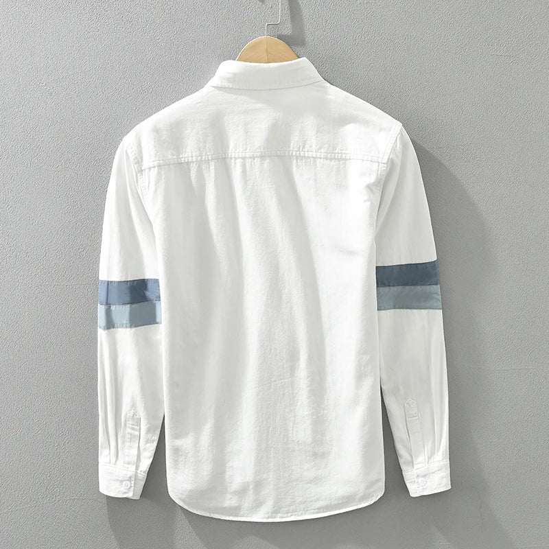 Jeroen - Chemise Patchwork - Coupe Décontractée - Hommes