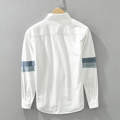 Jeroen - Chemise Patchwork - Coupe Décontractée - Hommes