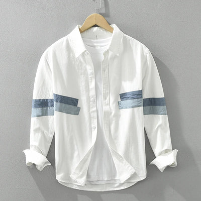 Jeroen - Chemise Patchwork - Coupe Décontractée - Hommes
