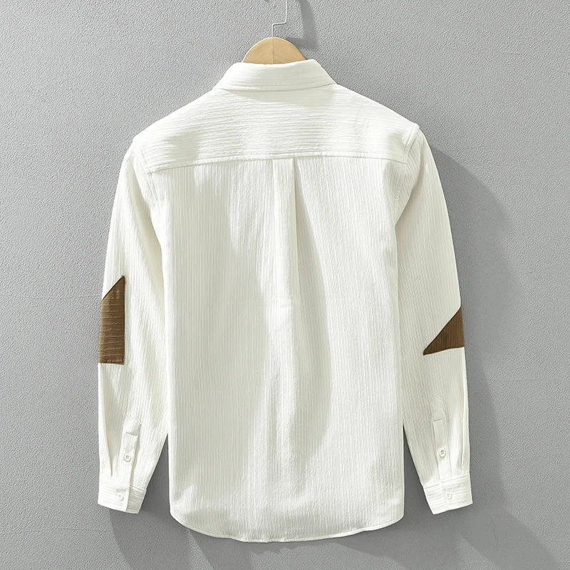 Braxton - Chemise Patchwork - Élégant - Hommes