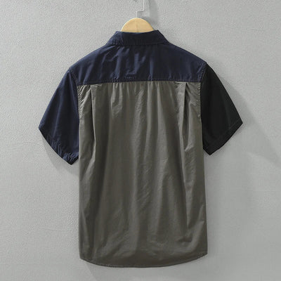 Khalid - Chemise à Patches Décontractée - Tendance - Hommes