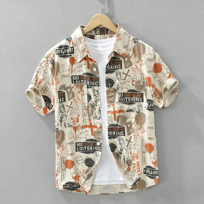 Philip - Chemise Imprimée - Décontractée - Hommes