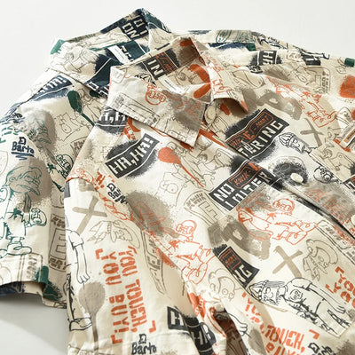 Philip - Chemise Imprimée - Décontractée - Hommes