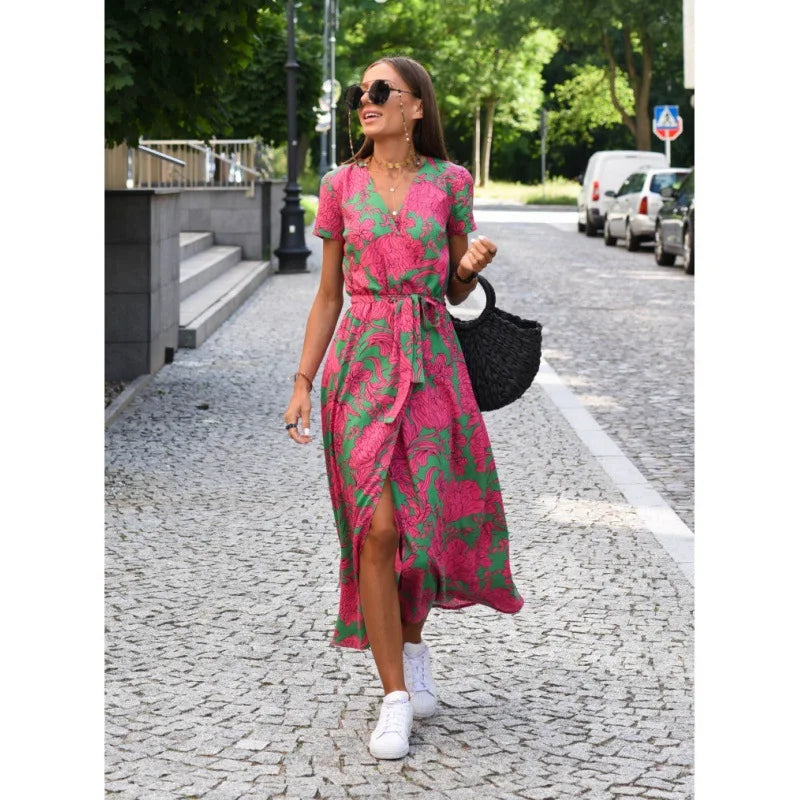 Nena | Robe portefeuille élégante