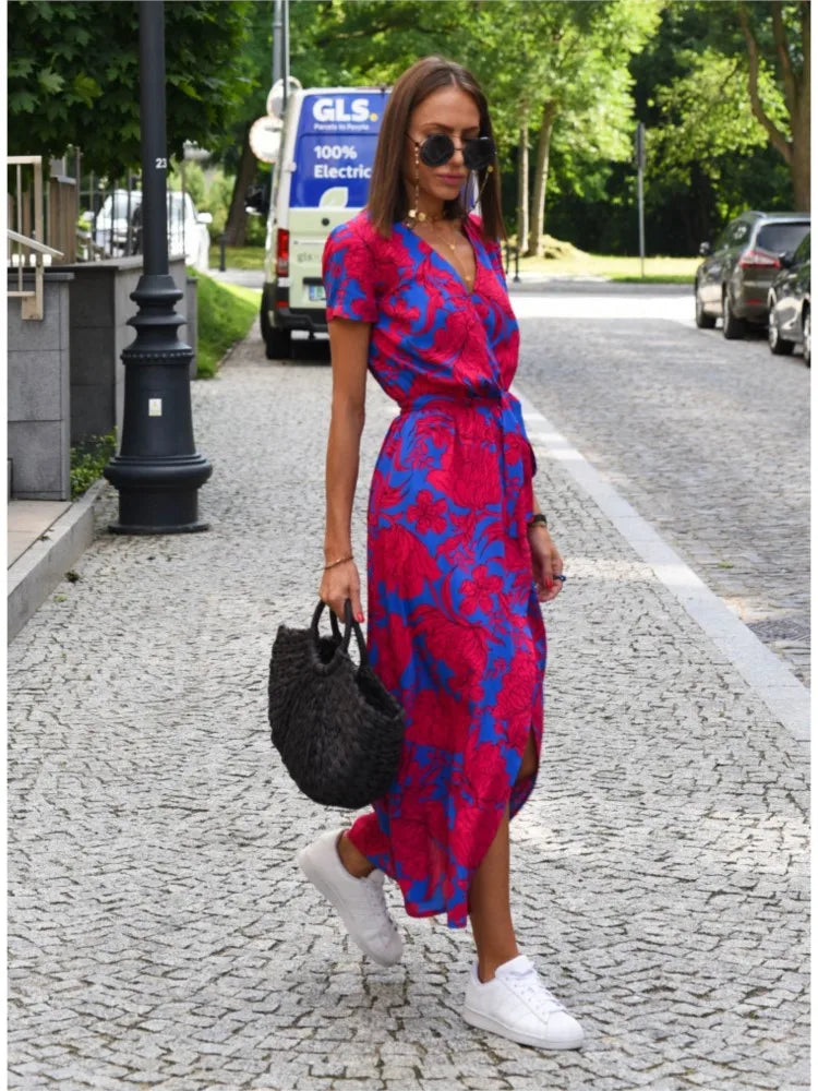 Nena | Robe portefeuille élégante