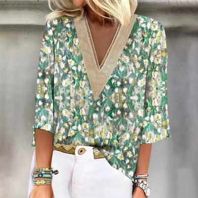 Nica | Blouse élégante avec imprimé floral