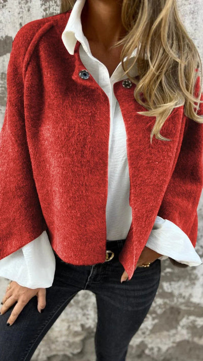 Élodie - Élégant cardigan d'automne