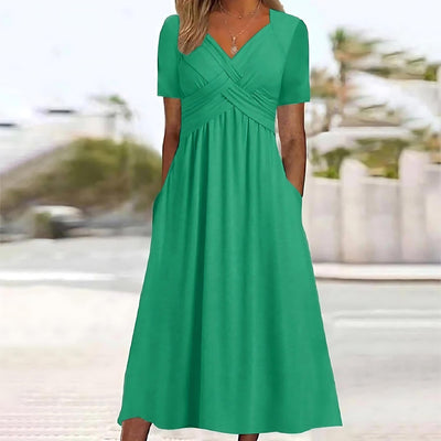 SOFIA – Robe Midi Élégante