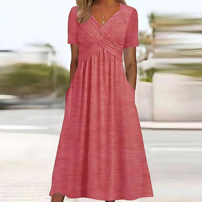 SOFIA – Robe Midi Élégante