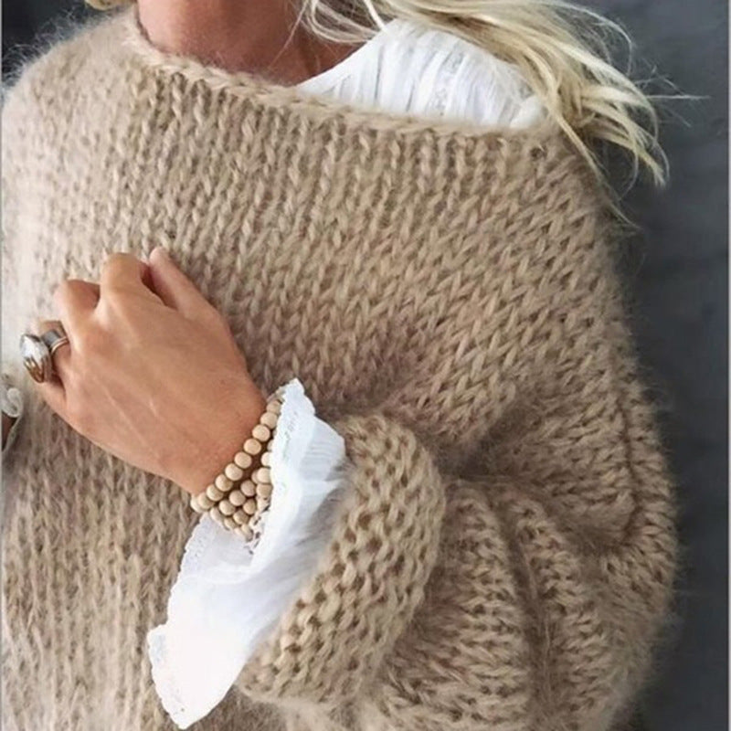 Inès – Pull Tricoté Stylé