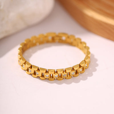 Bracelet Gladia – Style Montre Doré
