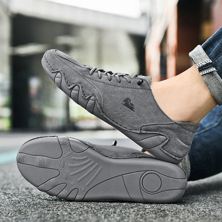 Fleximarche – Chaussures Barefoot En Cuir Unisex, Flexibles Et Confortables