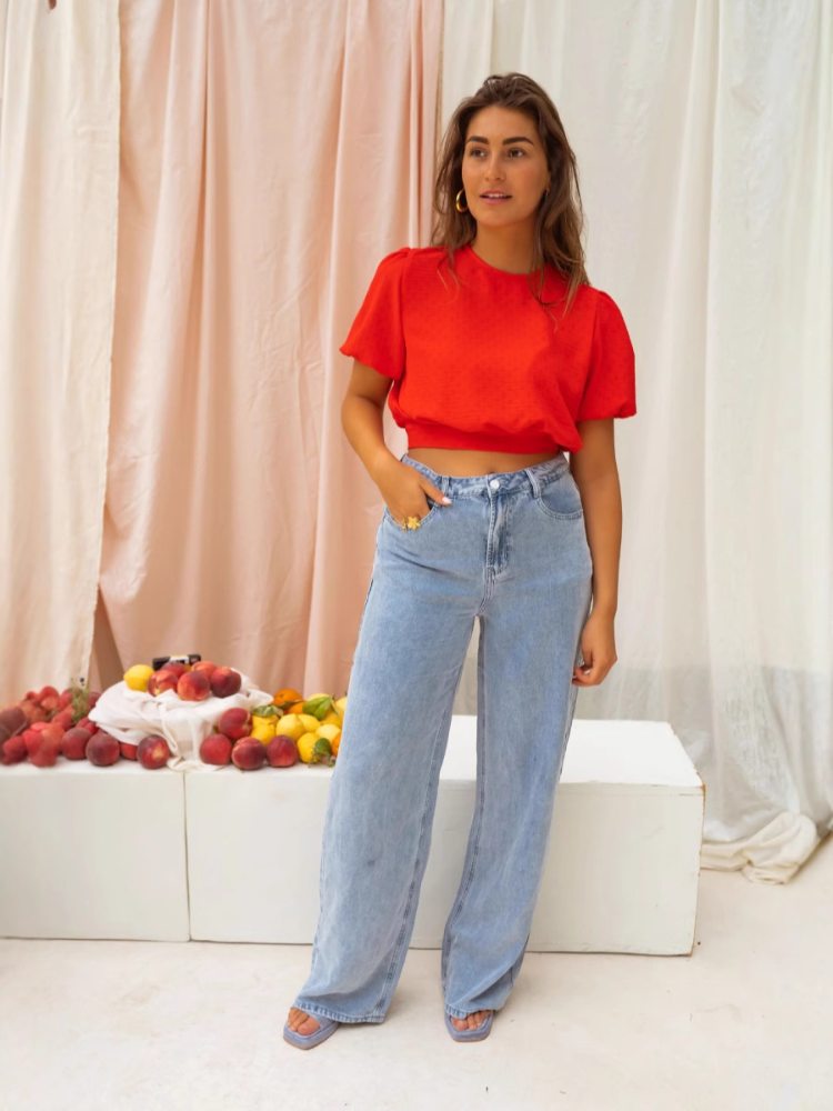 LORENA™ | LA BLOUSE CROPPÉE