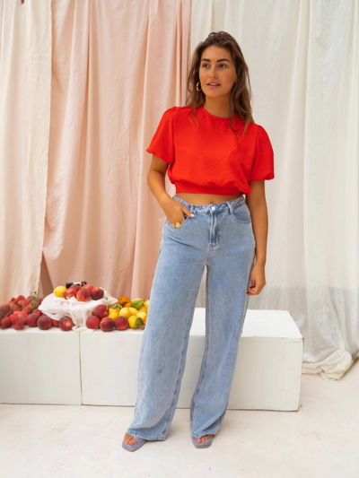 LORENA™ | LA BLOUSE CROPPÉE